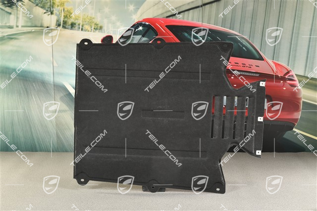 3,0 / 3,6L Underbody trim / lining, rear center