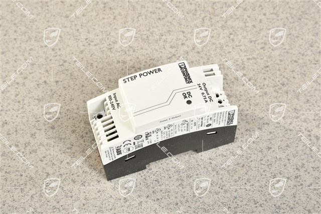 Power supply for DIN rail mounting  AC/DC 24V 0,75A