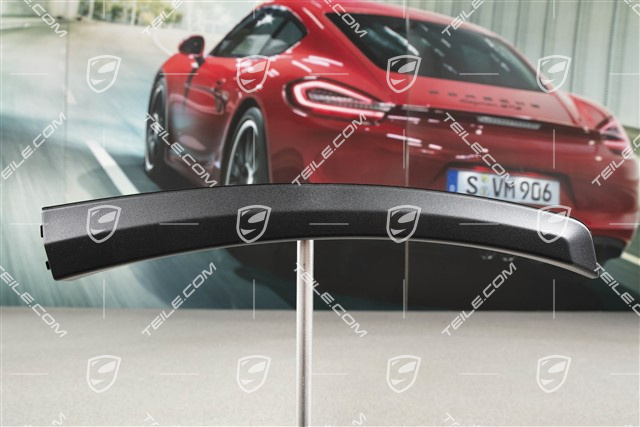 Front bumper spoiler, lateral, Black, GT4, L