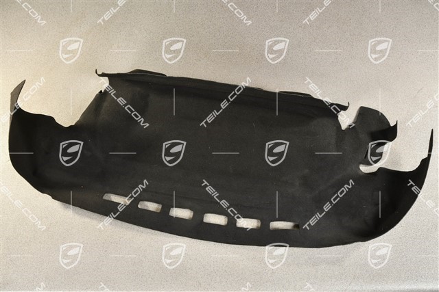 Hutablage Teppichverkleidung, schwarz