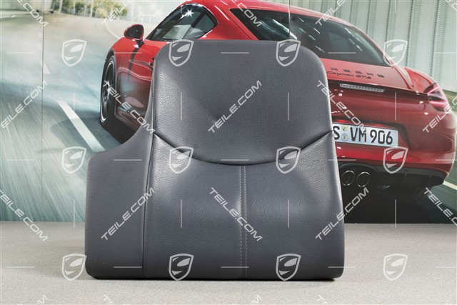 Back seat lower / cushion, Coupe/Targa, leatherette, Sea blue, R