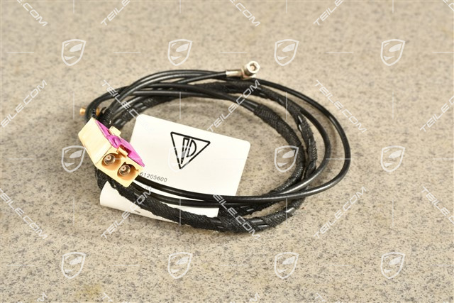 Connection cable between aerial amplifier and control unit, R