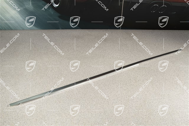 Dekor / Listwa ozdobna drzwi, Aluminiowa anodowana, Coupe, L