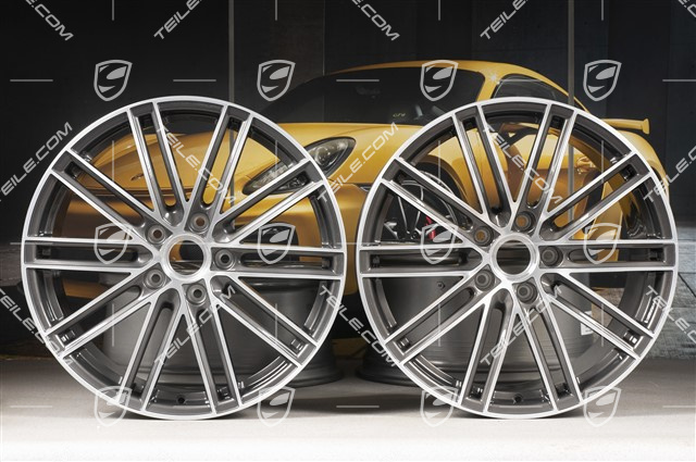 20" Turbo IV Felgensatz, Felgen 8,5J x 20 ET57 + 10,5J x 20 ET47