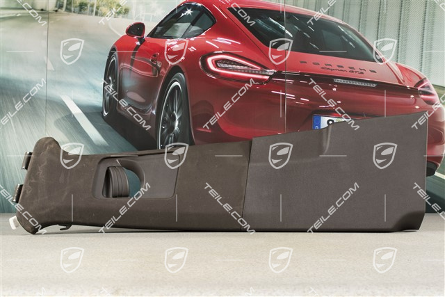 Einstiegleiste B-säule, Stoff, Espresso, L