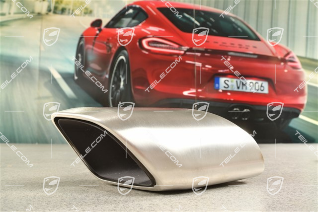 Tailpipe, outer, Panamera Turbo, R