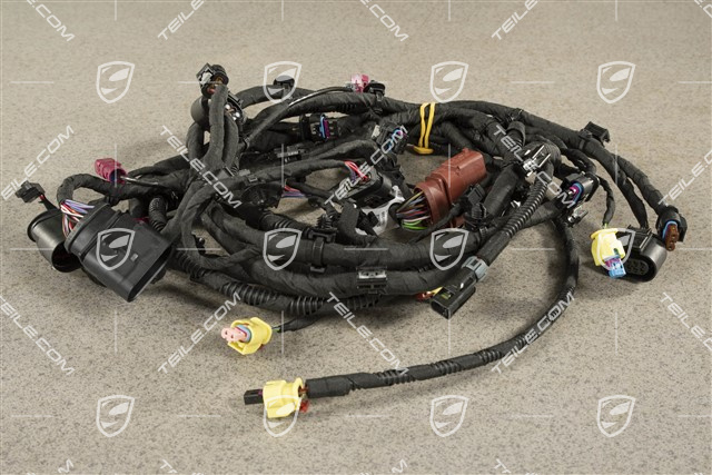 Kabelstrang Stoßstange vorne, Fußgängerschutzmaßnahmen erweiter und crashaktiv