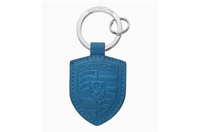 Crest key ring – Transformers: Rise of the Beasts x Porsche, blue