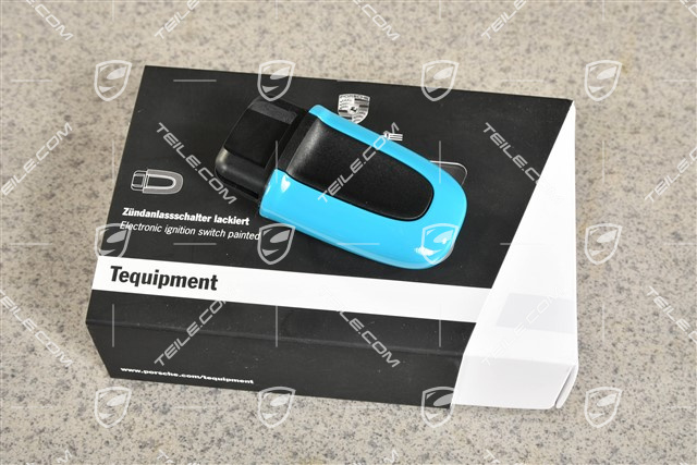 Zündanlassschalter Lackiert, Miamiblau, KESSY / Entry and Drive