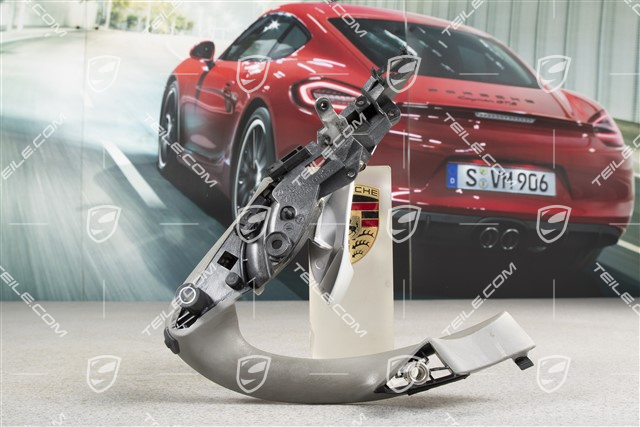 Zuziehgriff, Unterteil, Komplett, Graffitigrau, L