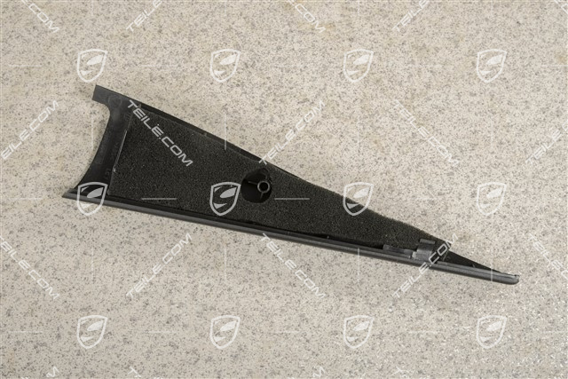 Blenda drzwi tylnych, wewnętrzna, czarna, R