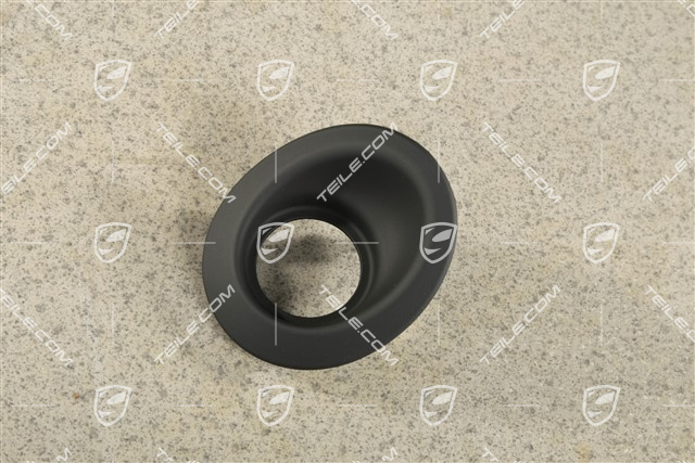 Blende für Zündanlassschloss, Schwarz