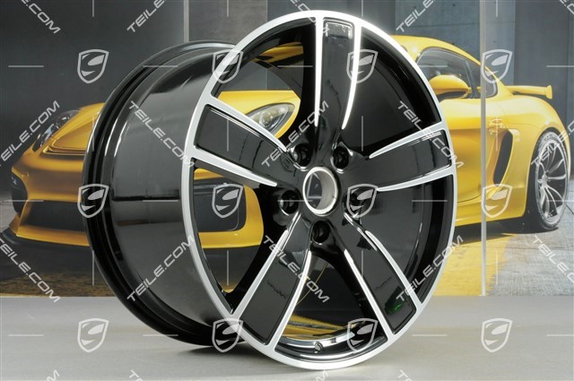 20" Felge Carrera Sport, 11,5J x 20 ET76, czarny wysoki połysk