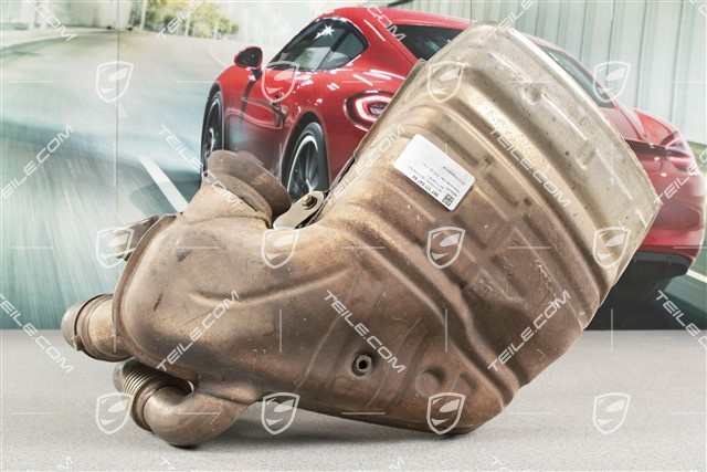 Front muffler, GT3, cyl. 1-3, L