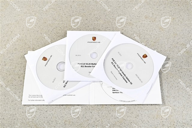 Aktualizacja oprogramowania nawigacji, Europa, pojazdy z PCM 3.0/3.1. Wersja danych 2021