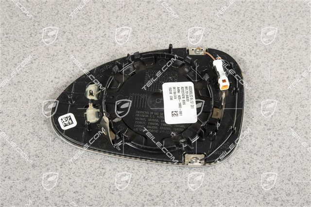 Szkło lusterka zewnętrznego, Sport Design, wypukłe, automatyczne ściemnianie, GT4, R