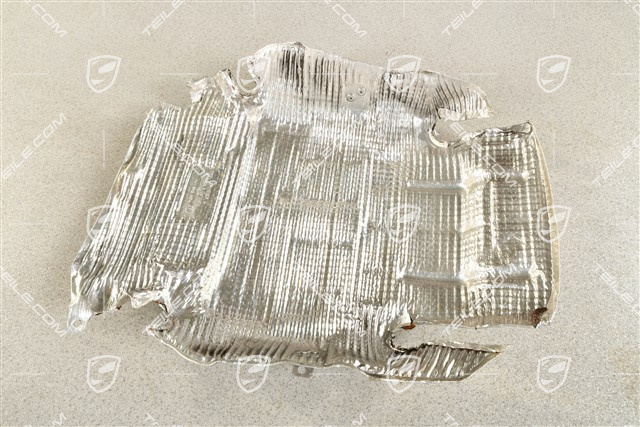 Heat protection / shield centre, rear