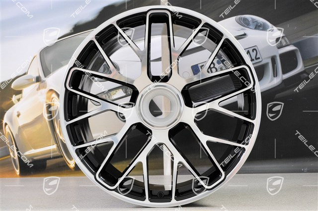 20" Turbo S felga, centralne mocowanie, 11,5J x 20 ET56, czarna