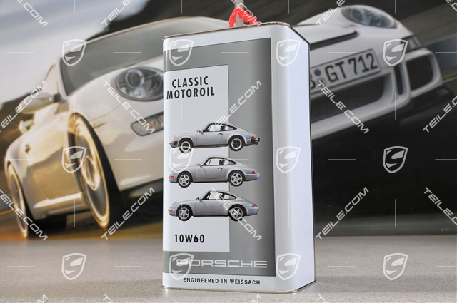 Porsche Classic olej silnikowy 10W-60, 5 litrów