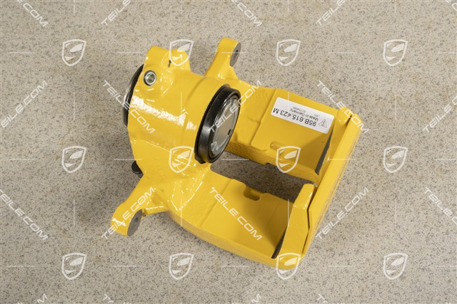 Floating calliper, PCCB, disc diameter 19-inch, yellow, L