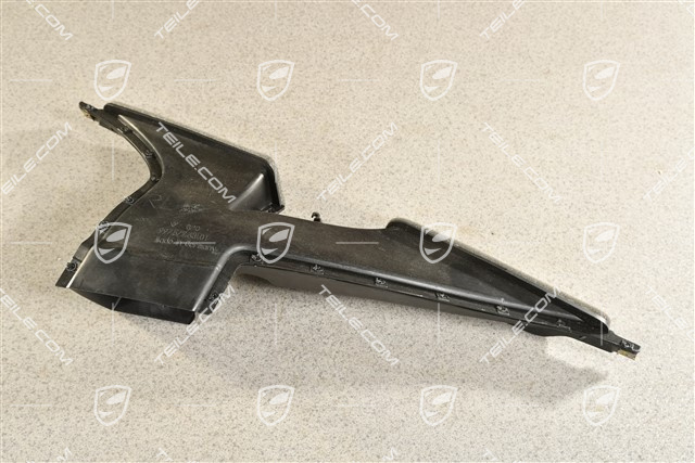 Kanał powietrzny w konsole, szyba przód, RHD