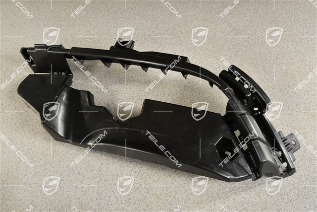 Rear bumper, lower lining reinforcement, R