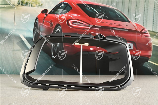 Turbo Sport Design, Boczna kratka zderzaka przedniego, czarny mat, L