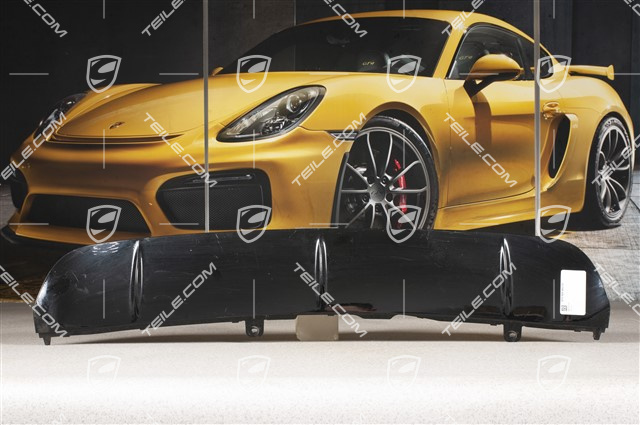 Blenda środkowa zderzaka tylnego, dolna