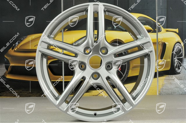 20-inch wheel rim Panamera Turbo, 9,5J x 20 ET71, brilliant chrome