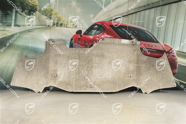 Rear underbody covering, Electrically extendable trailer hitch