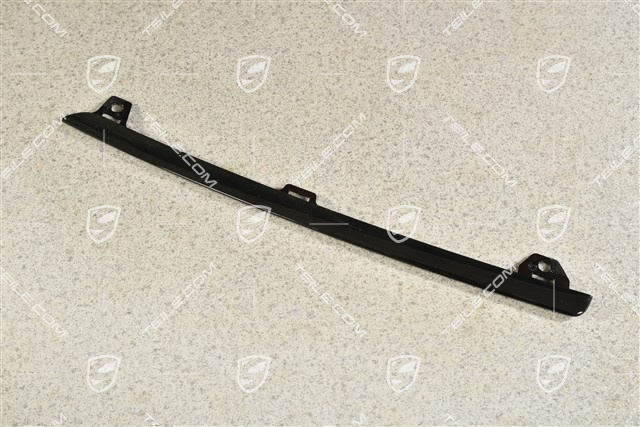 Front bumper disc / trim centre, Black, R