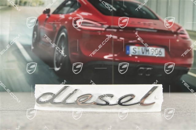 Napis "Diesel", Chrom, boczny / na błotnik, R