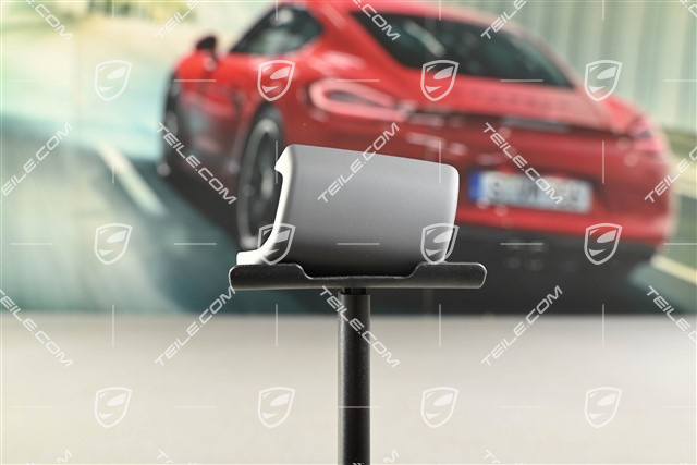 Blenda rączki / uchwytu tapicerki drzwi, górna, szara, R