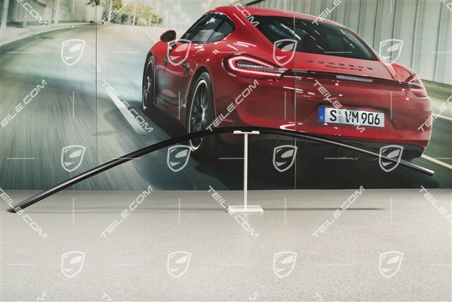 Listwa ozdobna, boczna, Czarny, L