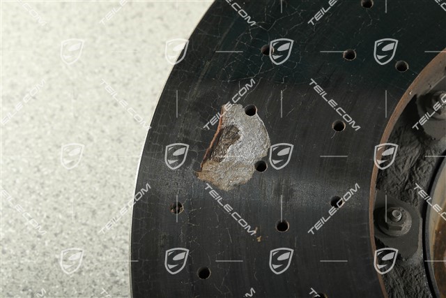 PCCB ceramik brake disc, 20-inch / 420mm, damaged, R