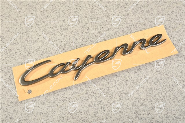 Coupe, Badge / Emblem CAYENNE Platinum Edition