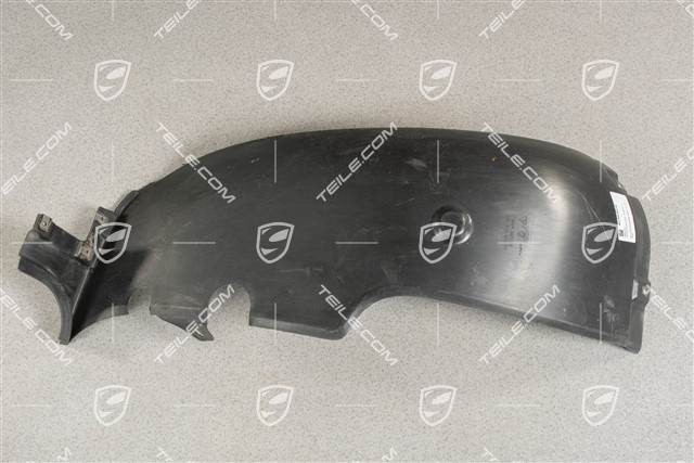 Rear wheel-well liner, front part, R