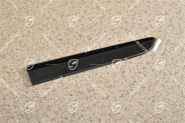 Zierleiste für Ladeklappe, Schwarz matt, R