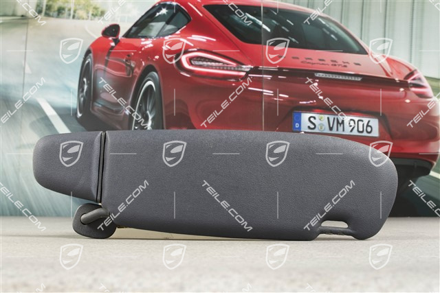 Sonnenblende, Coupe, Kunstleder, metropolblau, L