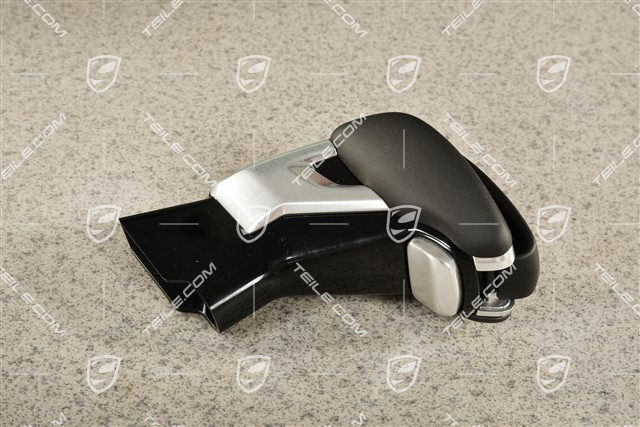 Dźwignia zmiany biegów PDK Exclusive, czarna skóra