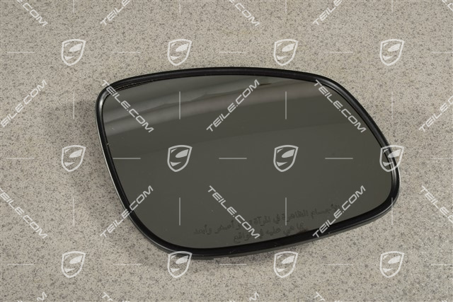 Szkło lusterka zewnętrznego, wypukłe, automatycznie ściemniane, elektrycznie składane/regulowane i osobno podgrzewane, (SA), R