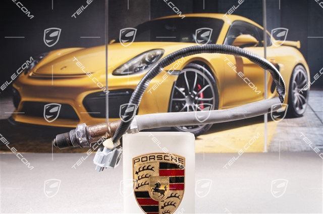 Oxygen sensor behind the catalytic converter