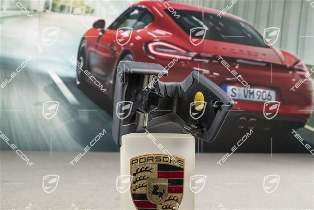 Blenda ze skóry, rączka drzwi, wewnętrzna, Sea blue, L