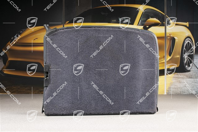 Back seat backrest, Rear, Leatherette, Metropole blue, Convertible, L