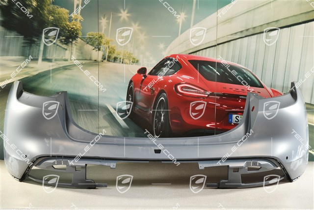 Sport Design Stoßstange / Stossfänger hinten, mit Einparkhilfe Löcher