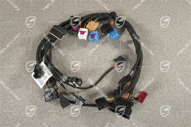 Front seat wiring harness, 12 way adjustment, driver memory package, heating