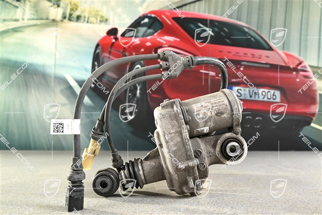 Rear axle steering mechanism, L