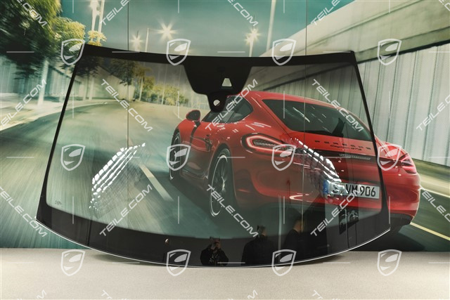 Windscreen, with tinted top, Camera, ACC