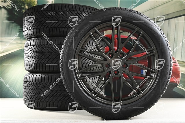 21-inch RS Spyder Design winter wheel set, rims 9,5J x 21 ET46 + 11,0J x 21 ET58 + Pirelli winter tyres 285/45 R21 + 305/40 R21, with TPMS, turbonite