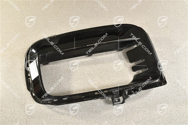 Sport Design, Front bumper, side ventilation grille, Black, R